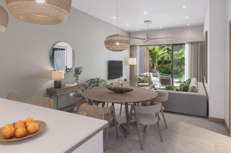 07. Apartment Kitchen to Living