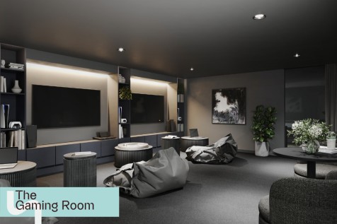 The gaming room