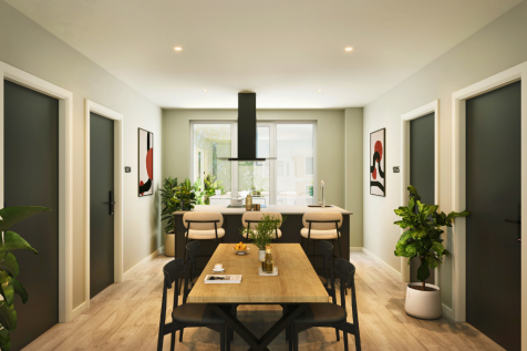 CGI - shared kitchen