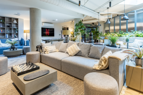 The lounge