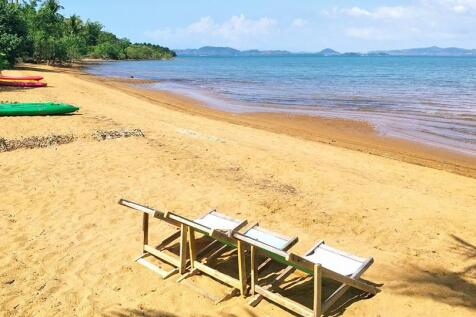 Private beach