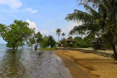 Private beach