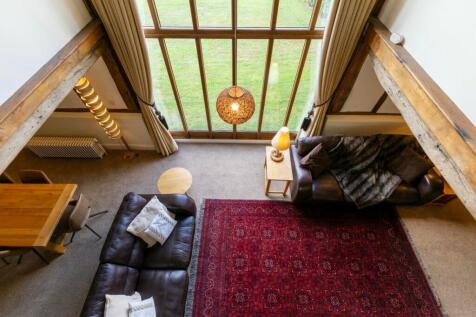 Gallery view over dining &amp; living room