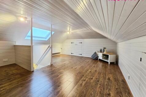 Floored attic 