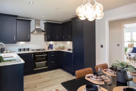 Open plan kitchen in the Ellerton three bedroom home