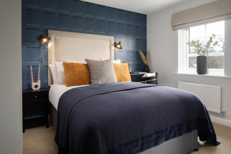 En suite main bedroom in the Ellerton three bedroom home