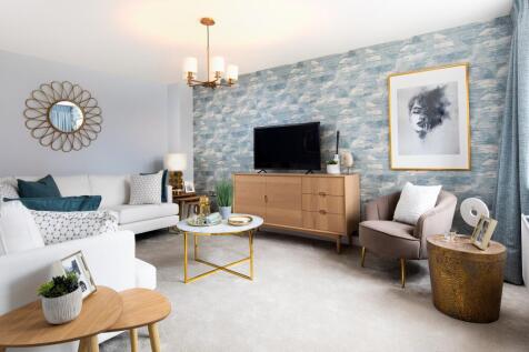 Spacious lounge in the Kingsley 4 bedroom home
