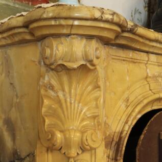 marble fireplace 