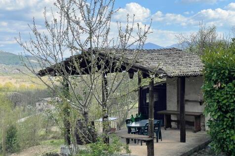 outside kitchen area