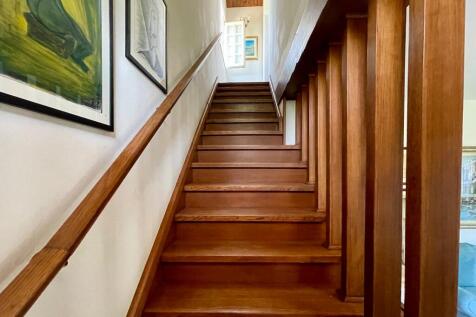 wooden staircase 