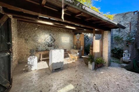 back courtyard