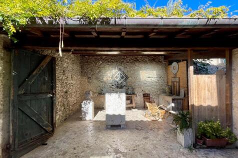 back courtyard