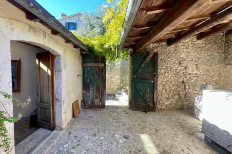 back courtyard
