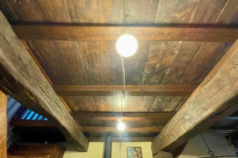 wooden ceiling