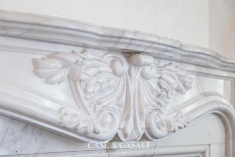 marble fireplace 