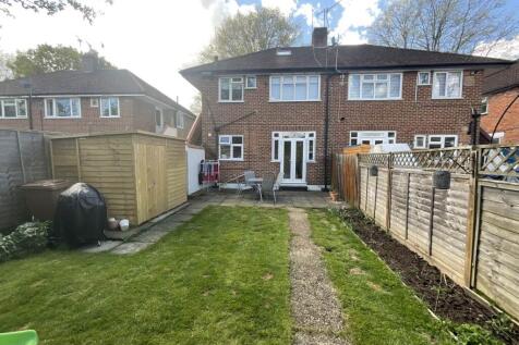 Rear of property