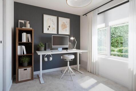 A dedicated study makes working from home easy