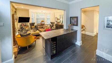 Semi open plan.