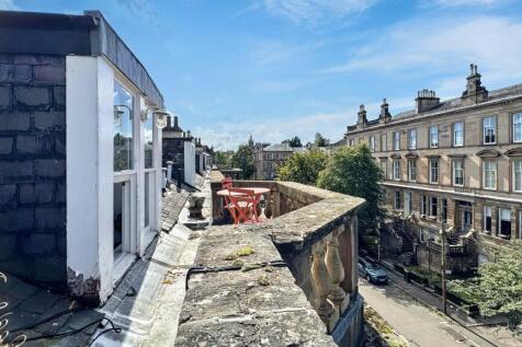 Rooftop terrace.