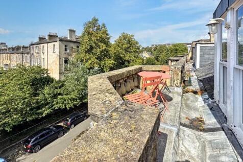 Rooftop terrace.