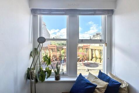 Recessed window.