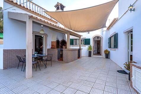Patio with barbecue