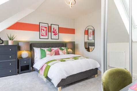 Bedroom in the Draycot 3 bedroom home
