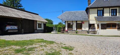 Rear of property