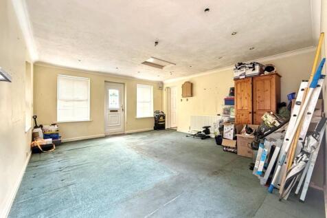 Part Converted Double Garage