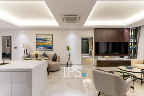 Type A 3-Bedroom Condo For Sale  - J-Tower 3, Tonle Bassac, Phnom Penh