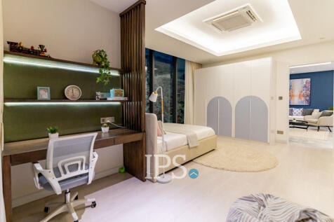 Type A 3-Bedroom Condo For Sale  - J-Tower 3, Tonle Bassac, Phnom Penh