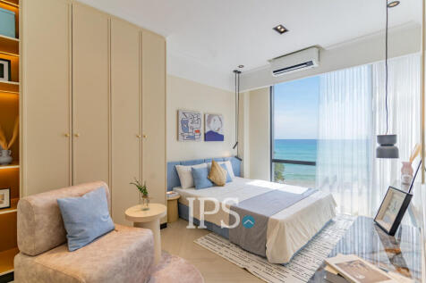 Time Square 10 Beachfront Condo For Sale - Otres Beach 1, Sihanoukville