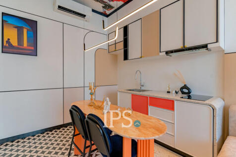 1 Bedroom Condo For Sale - Type DEFGHI Time Square 8 Condominium - Near Russian Market, Phnom Penh