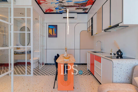 1 Bedroom Condo For Sale - Type DEFGHI Time Square 8 Condominium - Near Russian Market, Phnom Penh