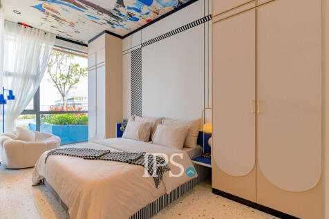 1 Bedroom Condo For Sale - Type DEFGHI Time Square 8 Condominium - Near Russian Market, Phnom Penh