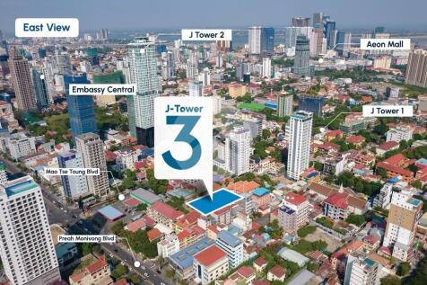 Type B 3-Bedroom Condo For Sale - J-Tower 3, Tonle Bassac, Phnom Penh