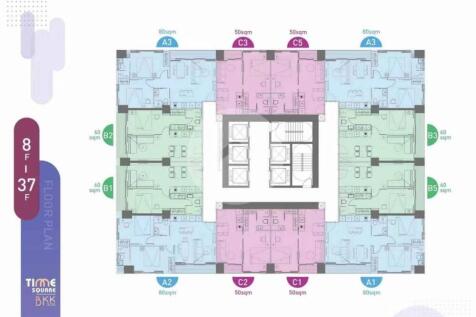 35th Floor 1 Bedroom Condo For Sale - Time Square 306, BKK1, Phnom Penh