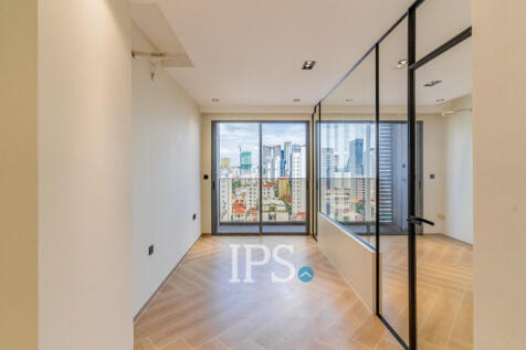 35th Floor 1 Bedroom Condo For Sale - Time Square 306, BKK1, Phnom Penh