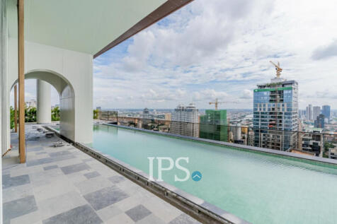 35th Floor 1 Bedroom Condo For Sale - Time Square 306, BKK1, Phnom Penh