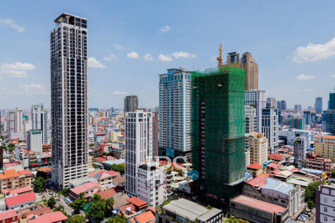 35th Floor 1 Bedroom Condo For Sale - Time Square 306, BKK1, Phnom Penh