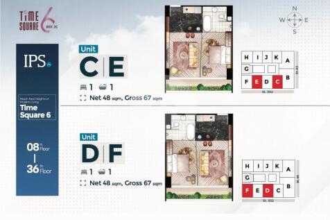 Time Square 6 Condominium - Street 302,  BKK1, Phnom Penh