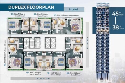 Time Square 6 Condominium - Street 302,  BKK1, Phnom Penh