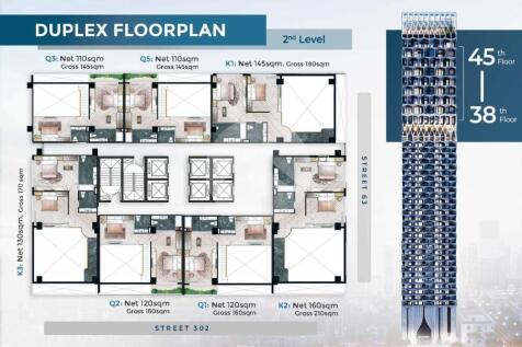 Time Square 6 Condominium - Street 302,  BKK1, Phnom Penh