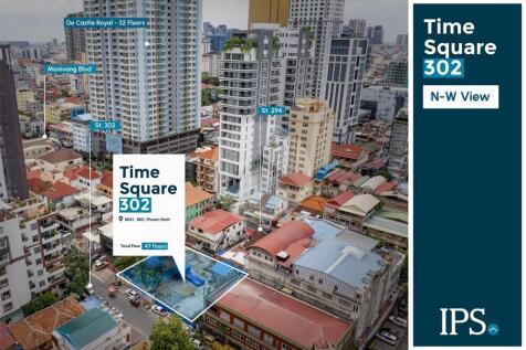 Time Square 6 Condominium - Street 302,  BKK1, Phnom Penh
