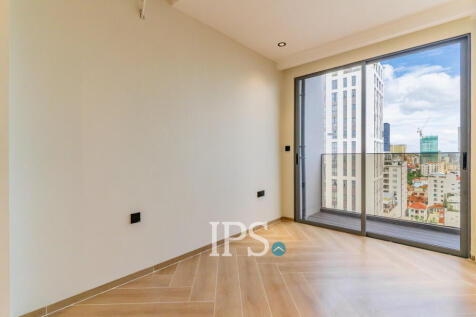 32nd Floor 1 Bedroom Condo Type B3 Resale - Time Square 306, BKK1, Phnom Penh