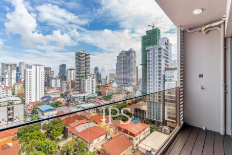 32nd Floor 1 Bedroom Condo Type B3 Resale - Time Square 306, BKK1, Phnom Penh