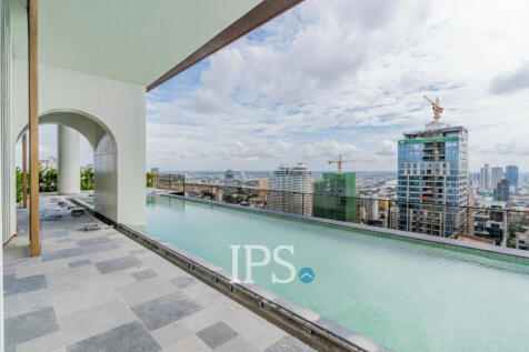32nd Floor 1 Bedroom Condo Type B3 Resale - Time Square 306, BKK1, Phnom Penh