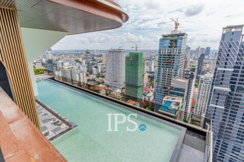 32nd Floor 1 Bedroom Condo Type B3 Resale - Time Square 306, BKK1, Phnom Penh