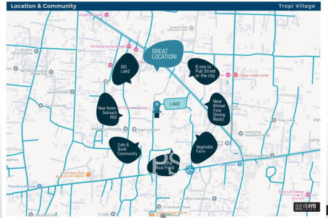 2 Bedroom Villa For Sale - Tropi Village, Chreav, Siem Reap