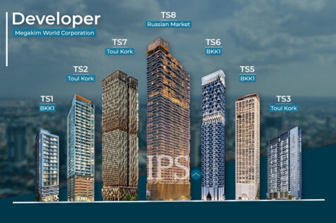 Time Square 8 Condominium - Near Russian Market, Phnom Penh